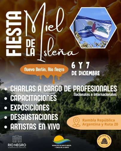 Nuevo Berlín se prepara para la Fiesta de la Miel