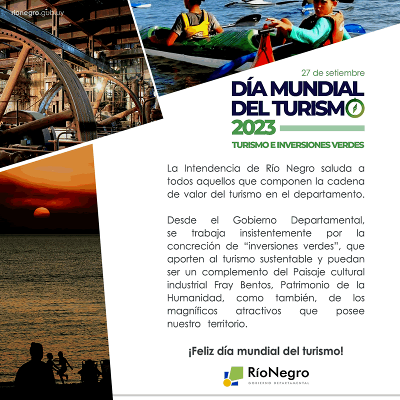 Día Mundial del Turismo 2023 en Río Negro